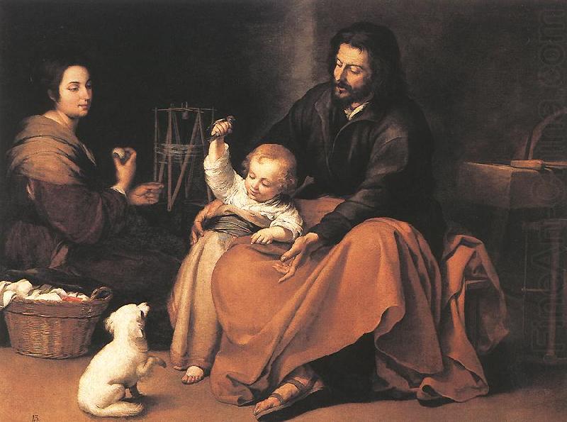 The Holy Family sgh, MURILLO, Bartolome Esteban